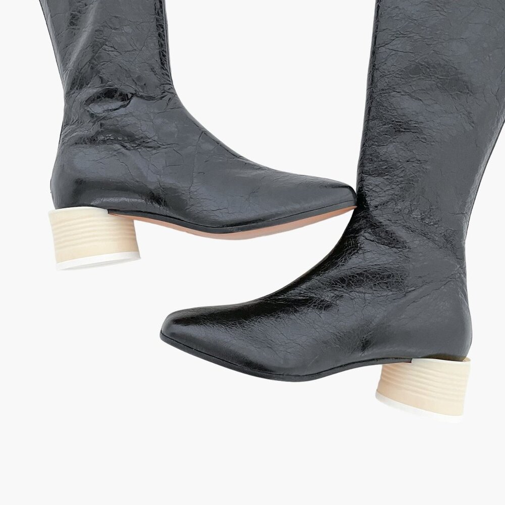 Maison Martin Margiela Black Heeled Boots - Picture 5 of 13